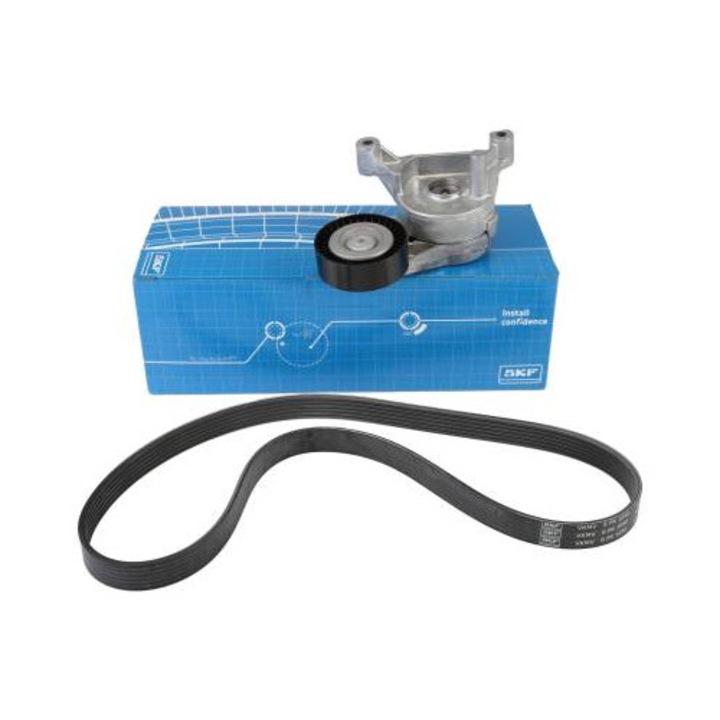 Комплект пистов ремък VW Passat B6 BKP, SKF - VKMA 31022