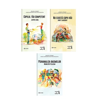 Set 3 carti Educatie cu blandete Set 3 carti Educatie cu blandete