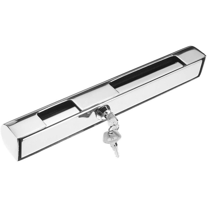 Lacat pentru motor de barca, AMRINUGL, din otel inoxidabil, rezistent la apa sarata, ajustabil