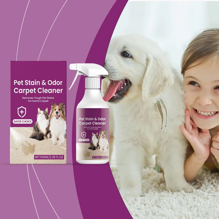 Detergent pentru pete animale YANYXR 120ml, eficient, sigur, incolor
