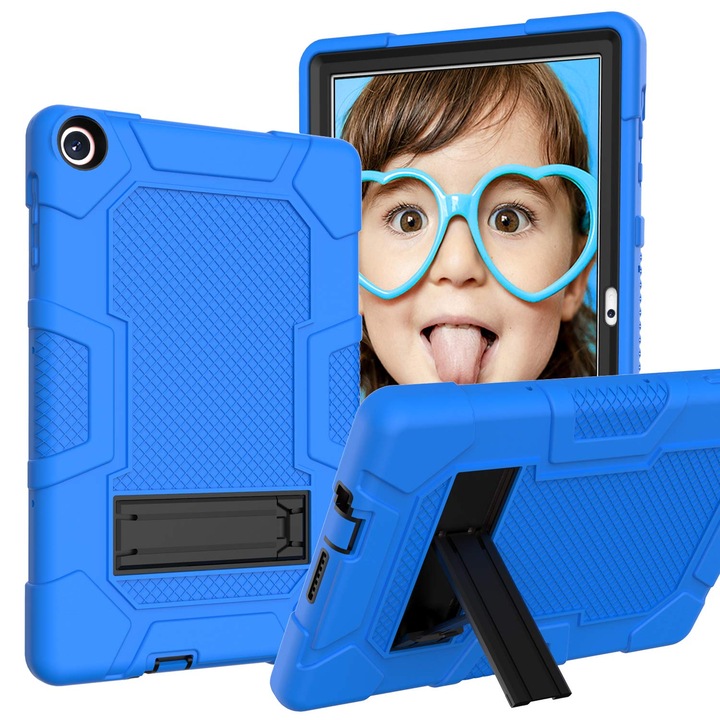 Husa pentru Tableta cu Suport, Samsung Galaxy Tab A7 10.4", Albastru