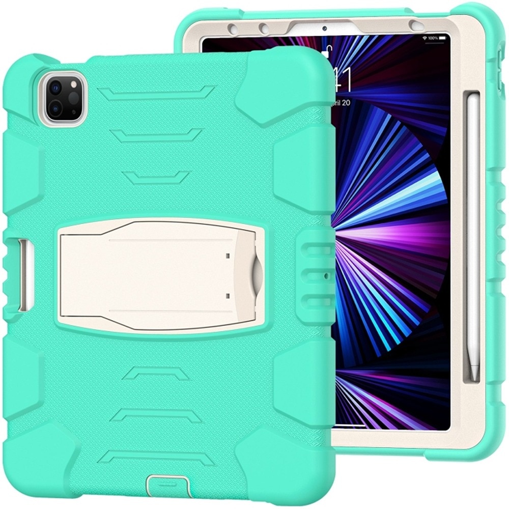 Husa pentru tableta, iPad Air 4 10.9", cu suport, verde menta