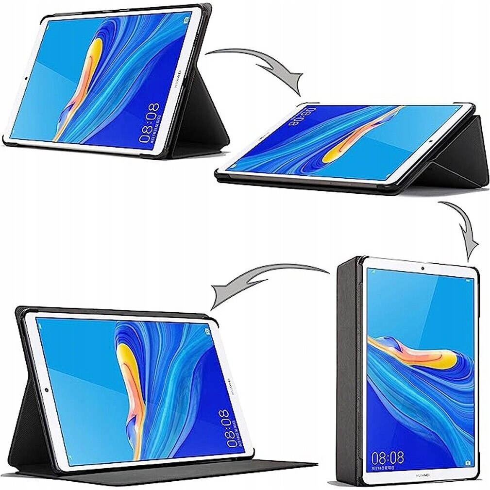 Husa pentru tableta, Huawei Mediapad M6 10.8", magnetic, albastru, slim