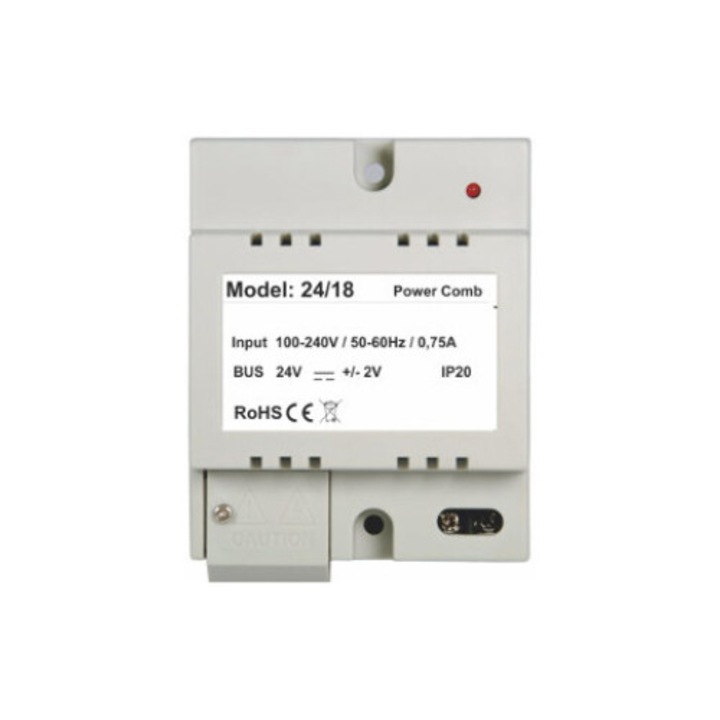 Alimentare sistem VIDOS DUO P24/18, DC 24V, 0,75A, IP20, 89x70x45mm