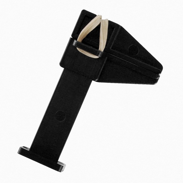 Körömformázó alagút tartó, Bass Cosmetics, műanyag, 6cm