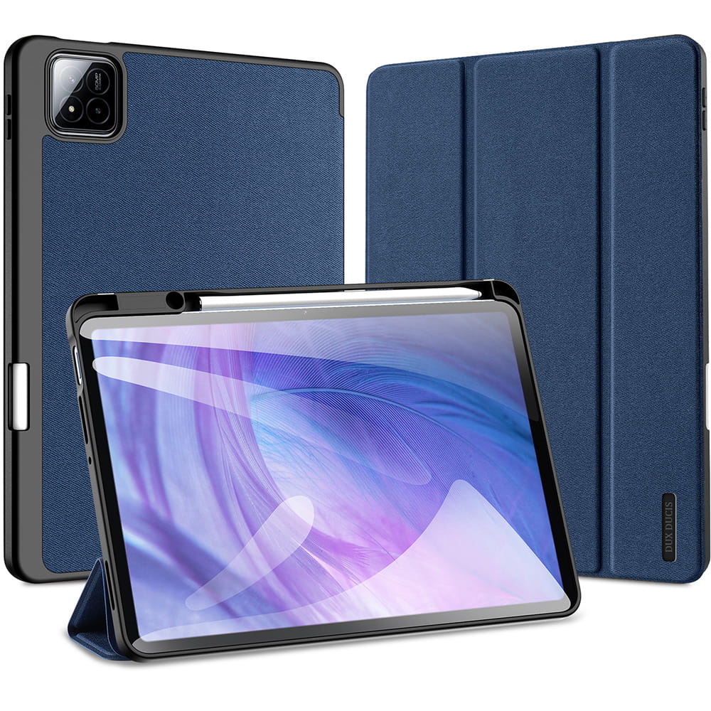 Husa tableta Dux Ducis Domo pentru Xiaomi Pad 7 / 7 Pro, albastru inchis