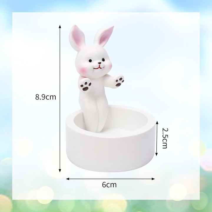 Suport pentru lumanari pentru iepuras Paste