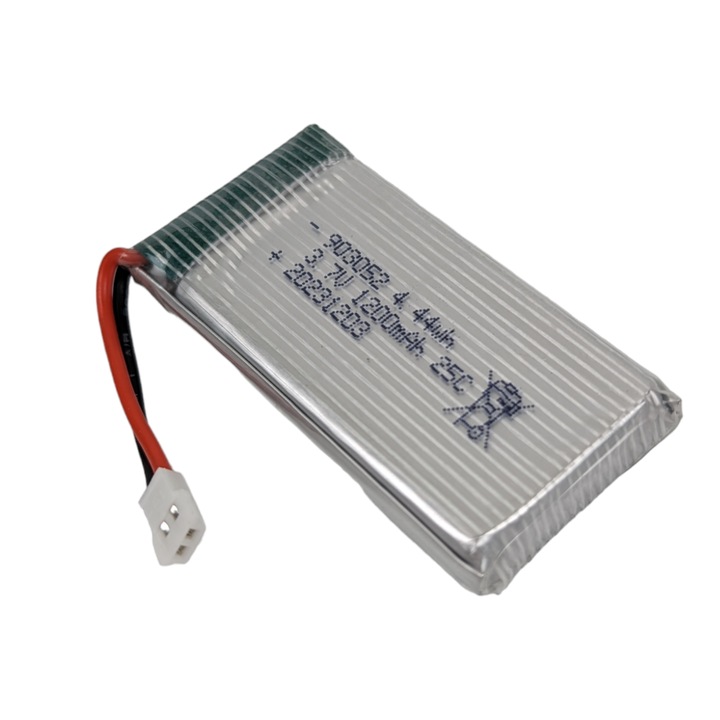 Akkumulátor 1200 mAh 3,7 V – Univerzálisan kompatibilis, mérete 60x28x8 mm