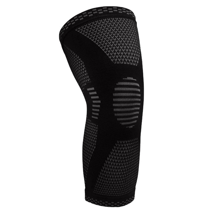 Genunchiera Vitality Lab™, orteza genunchi elastica, preventie tendinita, tratament luxatie, ameliorare gonartroza, artroza, compresie genunchi, protectie menisc. marimea S