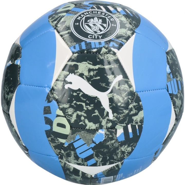 Puma Manchester City Prematch futballlabda, kék, 5