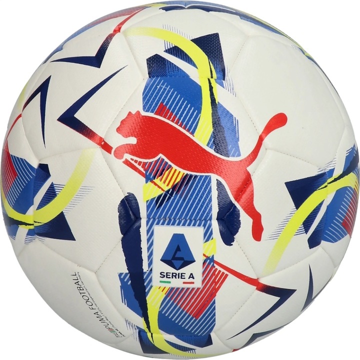 Minge fotbal Puma Orbita Serie A Hybrid, alb, marimea 5