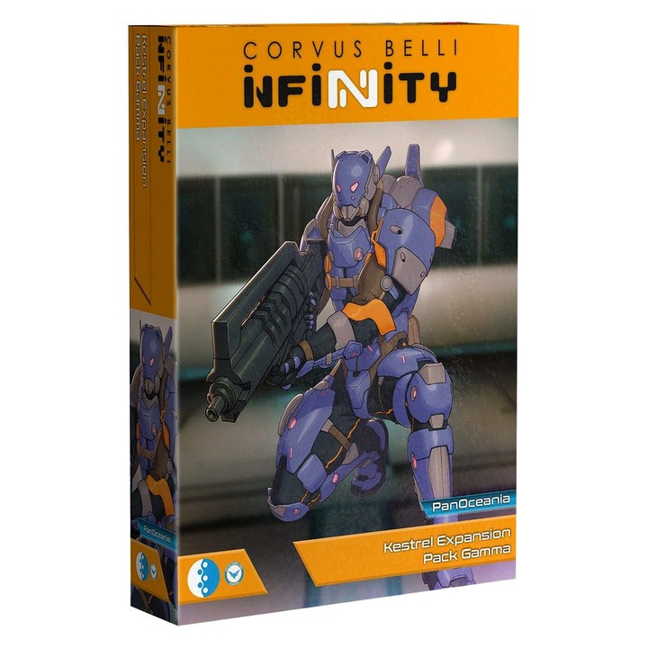 Infinity Game Expansion, Kestrel Expansion Pack Gamma, Corvus Belli, 3 модела за сглобяване, сив
