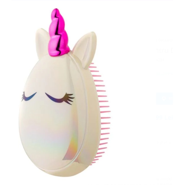 Perie pentru Descalcit Parul Unicorn