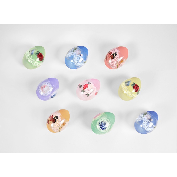 Термосвиваем комплект "дантела" с флорален мотив 9 бр., Arpex