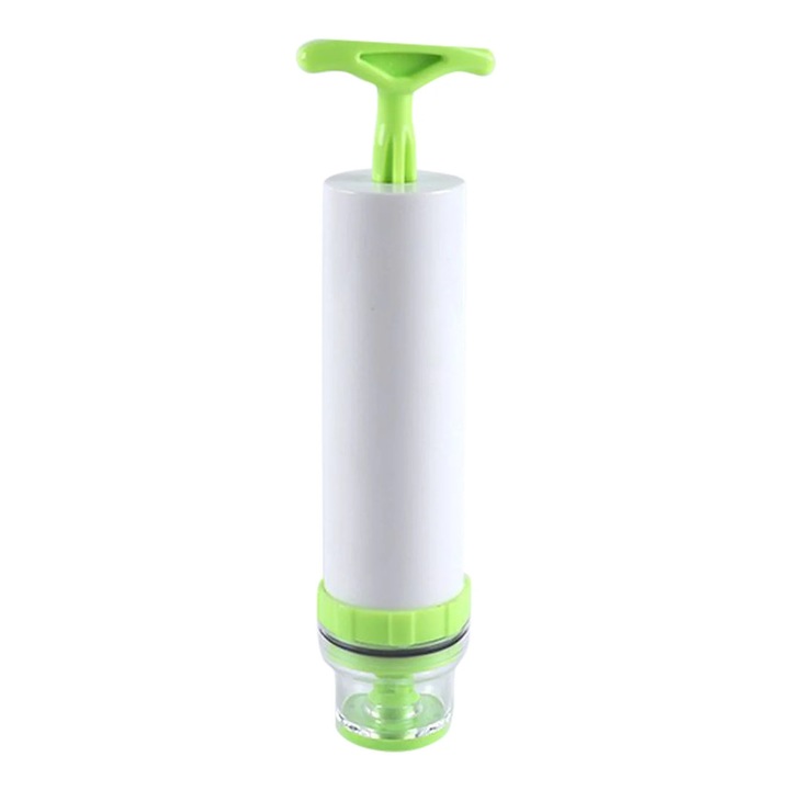 Pompa manuala vidat YANYXR, plastic, verde, 15x2.6x2.6cm