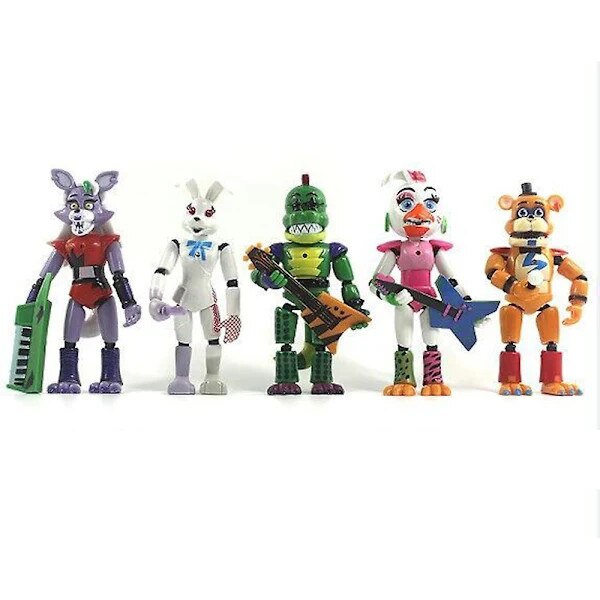 Set figurine FNAF Five Nights At Freddy's, 3/4/5 piese, plastic