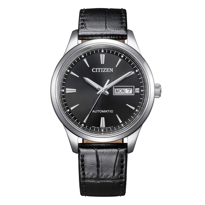 Ceas barbatesc Citizen NY4058-01E, mecanism quartz, metal, waterproof