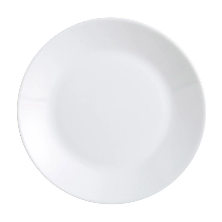 Farfurie alba, 20 cm