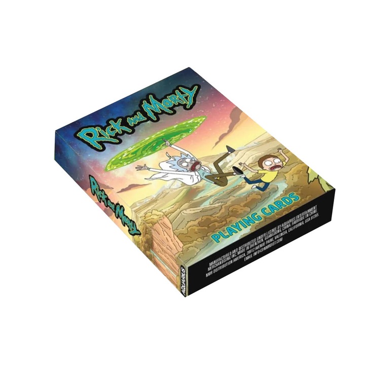 Aquarius, Rick és Morty, Játékkártya jelenetek, 89 x 63 mm