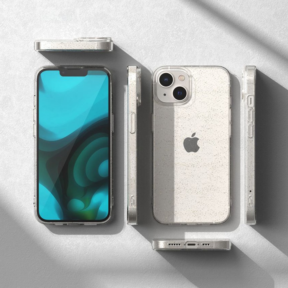 Husa pentru Honor 600 / 600 Pro - Techsuit SparkleSkin Series - Clear
