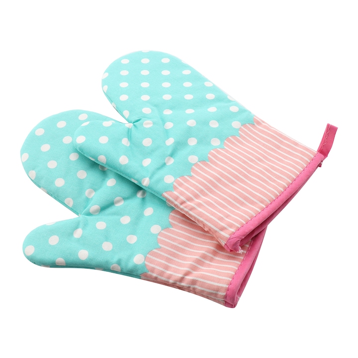 Enforose sütőkesztyű szett, 2 darab, hőálló, könnyen kezelhető, sötét mahagóni