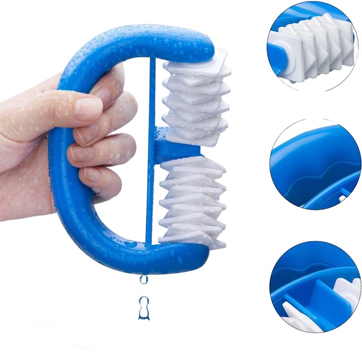 Set de ventuze faciale din silicon, Enforose, 6 in 1, pentru drenaj limfatic si ameliorarea durerilor musculare