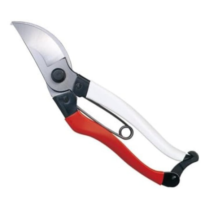 Foarfece de gradina pentru taierea bonsaiului, tundere de taiere durabile cu margini ascutite si design usor pentru gradinarit fara efort, unelte de gradina de constructie robuste pentru copaci de gradina si bonsai (rosu si alb)