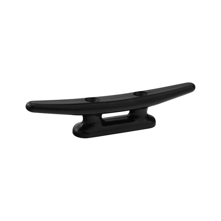 Cleme deschise de calitate profesionala pentru iahturi, Clema compacta ajuta la mentinerea franghiilor in siguranta si organizate, Clema durabila din nailon negru de mare impact pentru barci gonflabile, instalare usoara pentru andocare de baza