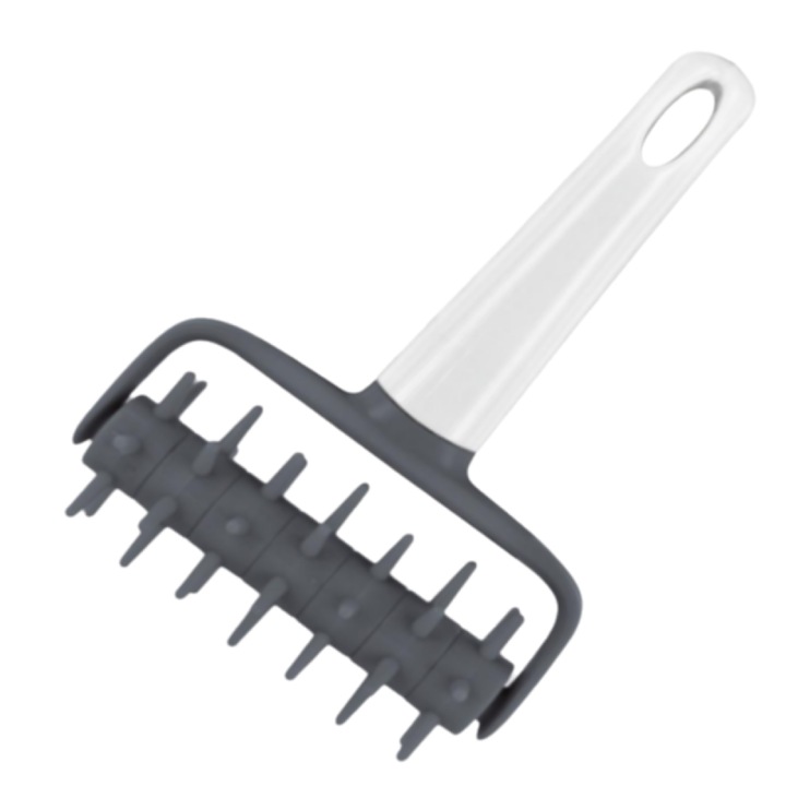 Unealta pentru aluat de pizza, Enforose, inox, 18cm, utilizare multifunctionala