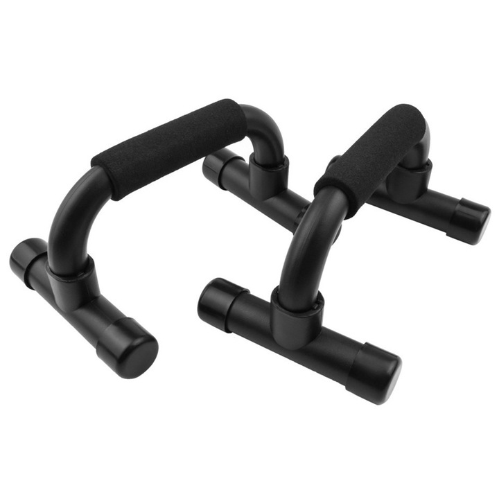 Bare Push Up Antrenament de forta - Design ergonomic pentru antrenamente sigure si eficiente, manerul anti-alunecare asigura stabilitate