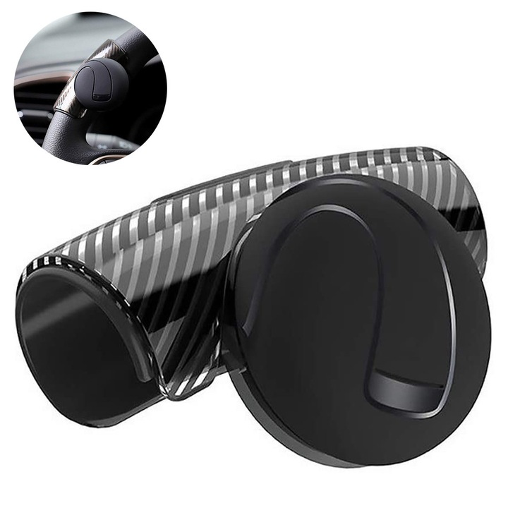 Minge de directie, neagra, 50mm, set 1 pcs