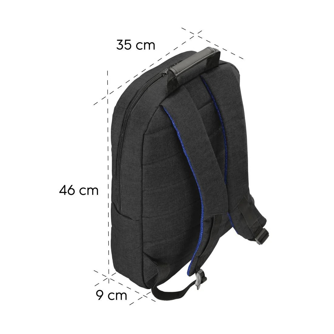 Geanta laptop HAMA pentru laptop "Genua", 15.6", neagra HAMA-216597