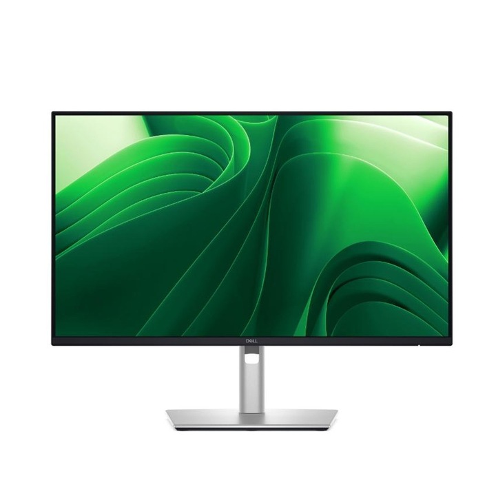 Dell monitor, P2425D, 23,8", WQHD, LED, IPS tükröződésmentes, 5 ms, 100 Hz, 1500:1, 350 cd/m2, 2560x1440, állítható magasság, forgatható, fekete