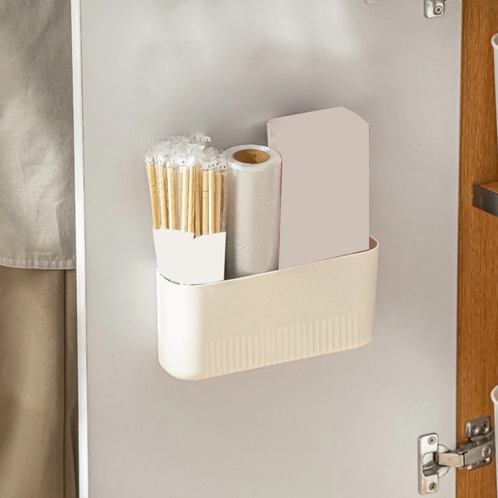 Organizator magnetic ceai YANYXR alb 22x14.5x6.5cm