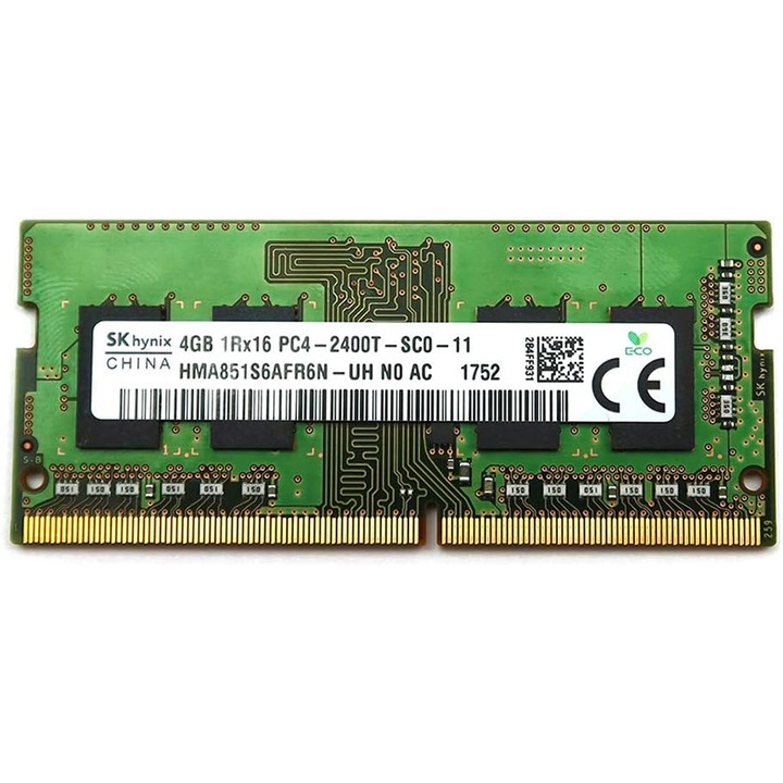 Памет за лаптоп, Rqiurpn, 4GB, DDR4, 2400MHz, SO-DIMM, 1Rx16