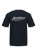Jack & Jones, Tricou cu imprimeu logo pe partea din spate, Alb, Albastru ultramarin, XL