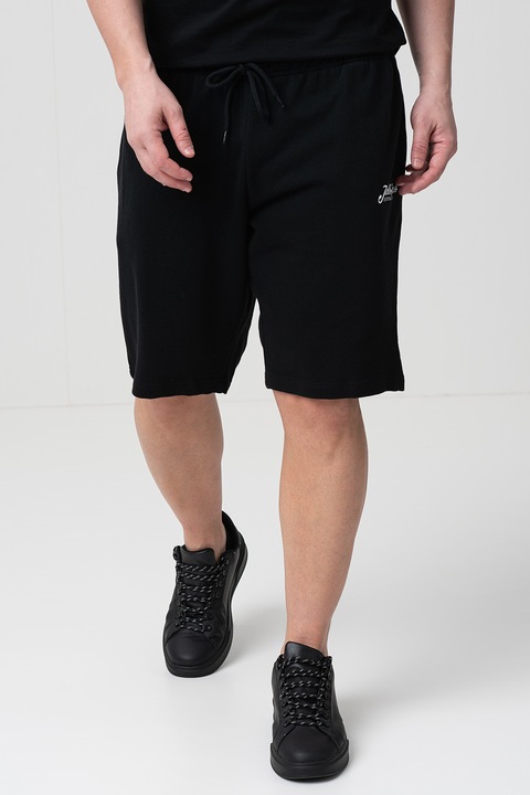 Jack & Jones, Спортни бермуди Gordon плюс размер, Черен, 40