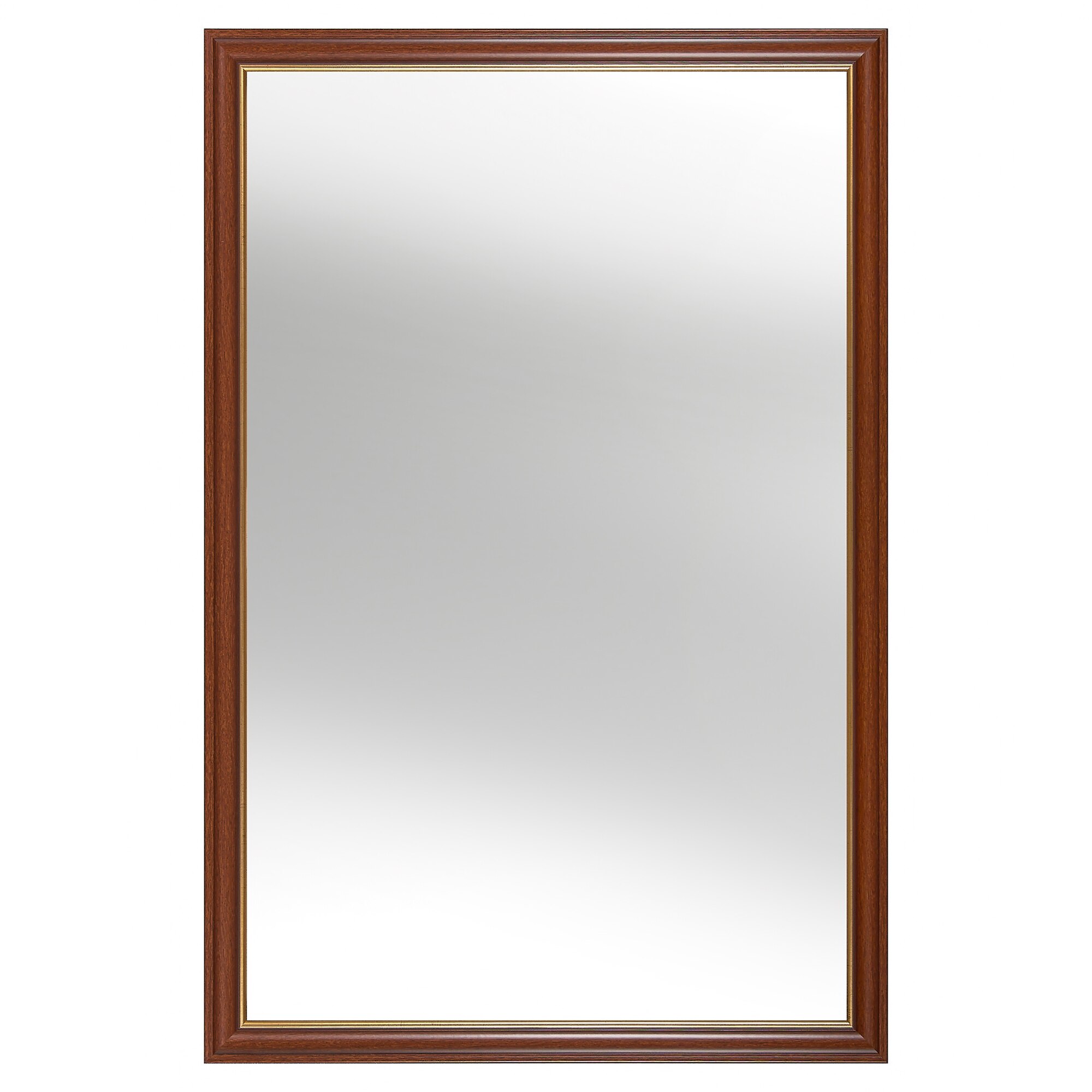 Oglinda decorativa lemn, 70 x 90cm, H368 maro, Holzart