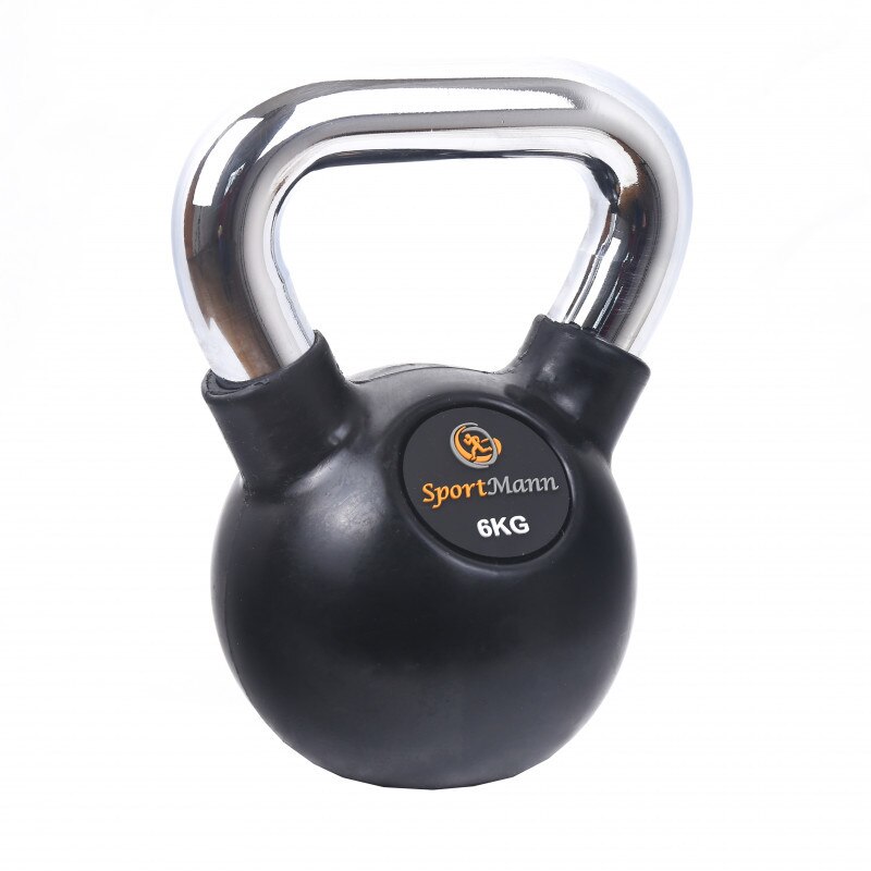Gantera Kettlebell Cauciucata SPORTMANN 6kg