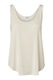 Pieces, Top lejer cu decolteu amplu, Crem