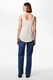 Pieces, Top lejer cu decolteu amplu, Crem