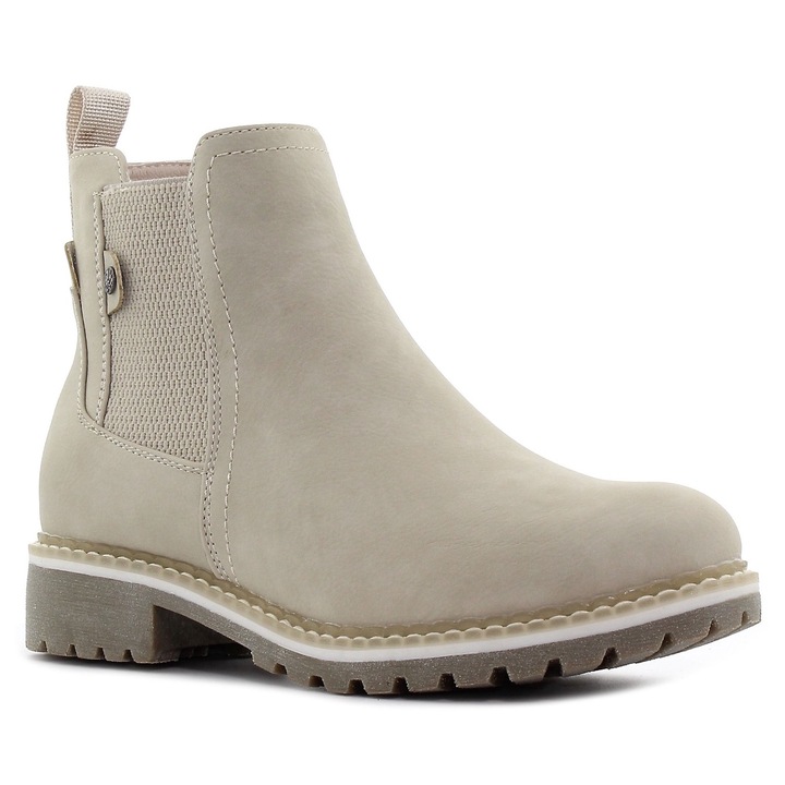 Borgo - Botine de dama bej Mira Marime:, Bej