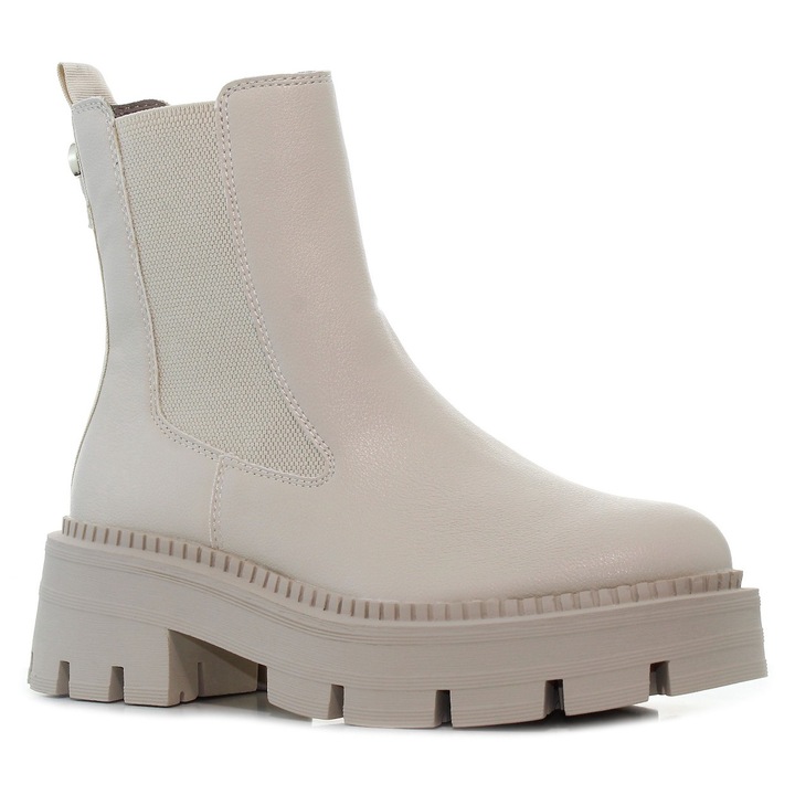 Botine de dama bej Tamaris Marime:41