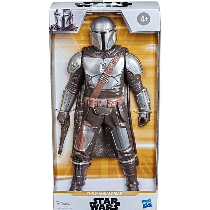 Artikulált figura The Mandalorian, Hasbro, Star Wars (Disney) 24 cm