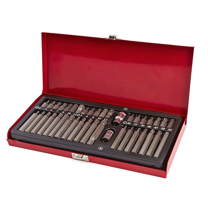 Trusa biti 40 piese Torx Imbus 3/8 si 1/2 G40033