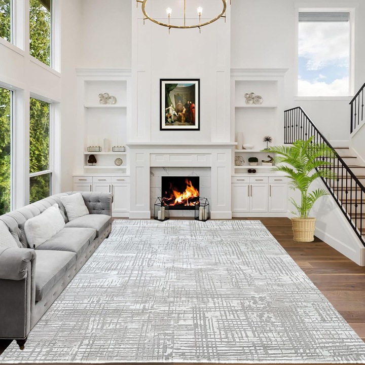 Modern szőnyeg Porto Lux 305 (Cream) 80x250cm Krém