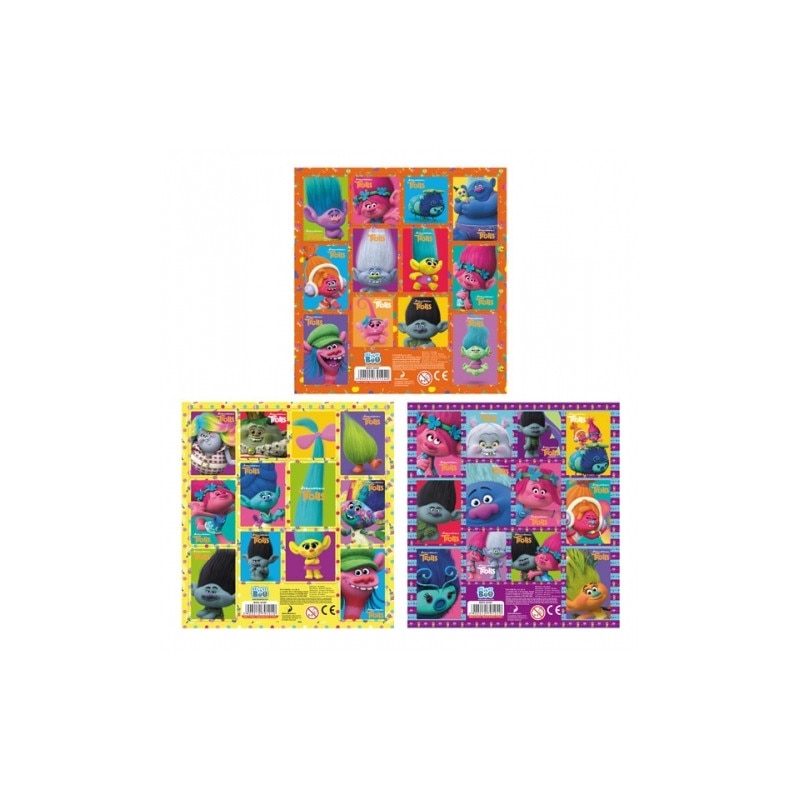 Folie stickere Trolls Dreamworks