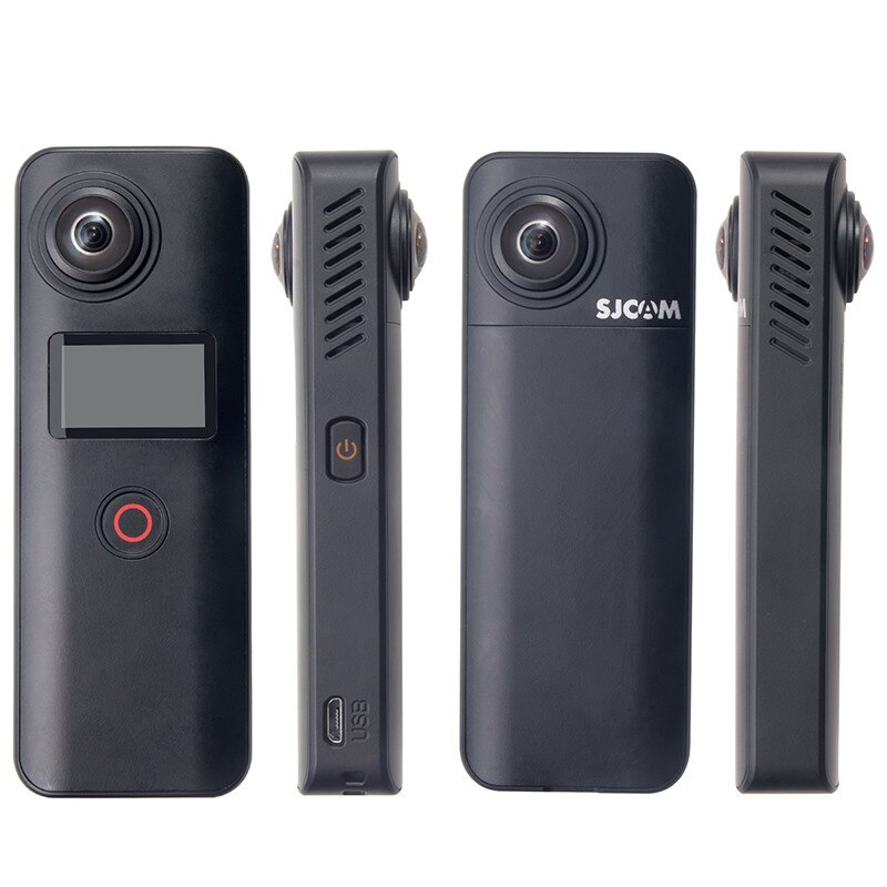 Комплект спортна панорамна видеокамера SJCAM SJ360+ Plus HD 1080P VR ...