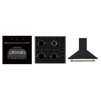 pachet pyramis rustic smartline black plus cuptor electric 5 functii plita cu gaz si hota decorativa imagen 42_0_
0