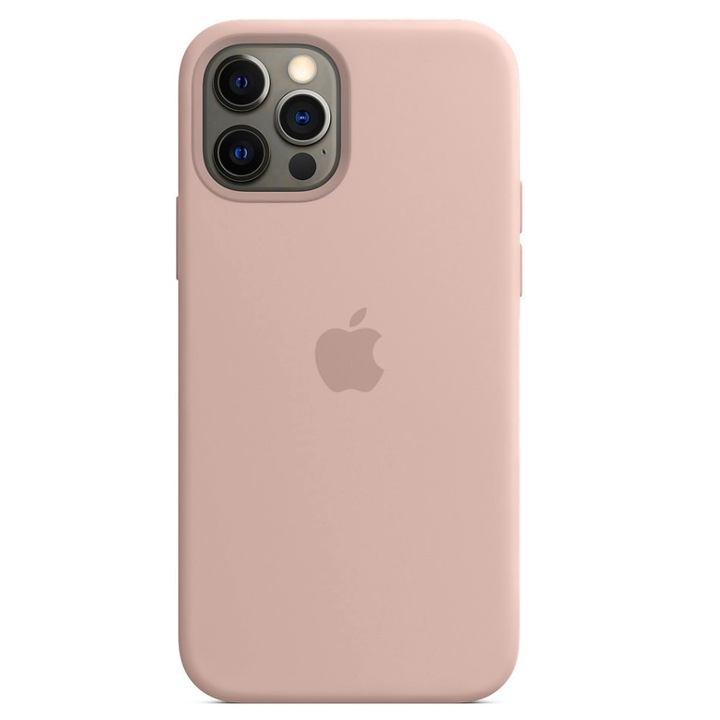 Силиконов Кейс Apple за iPhone 12 Pro Max, Pink sand